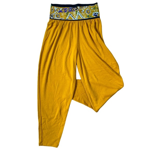 Vintage 80s/90s Boho Tribal Dance, Yoga, Lounge Pants - Picture 7 of 8